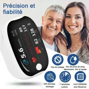 HERMSA High Precision Non-Invasive Multi-Purpose Medical Device (For Monitoring Blood Glucose, Blood Oxygen and Blood Pressure)