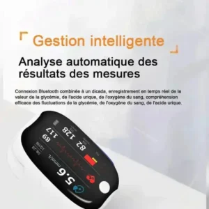 HERMSA High Precision Non-Invasive Multi-Purpose Medical Device (For Monitoring Blood Glucose, Blood Oxygen and Blood Pressure)