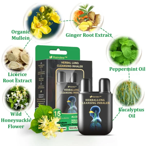 Raindew™ Herbal Lung Cleansing Inhaler