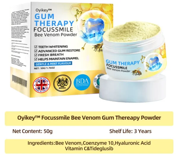 𝐎𝐲𝐢𝐤𝐞𝐲™ Focussmile Bee Venom Treatment Oral Powder