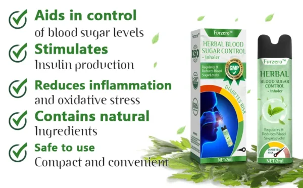 Furzero™ Herbal blood sugar control inhaler