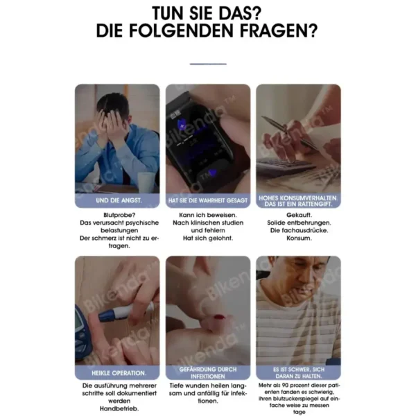 【Offizieller Laden】𝐁𝐢𝐤𝐞𝐧𝐝𝐚™ Non-Invasive Blutzuckermessgerät – 99,9% Genauigkeit für eine schmerzfreie Blutzuckerkontrolle!