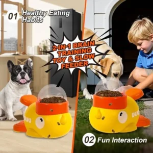 Interactive Slow Feeder for Dogs