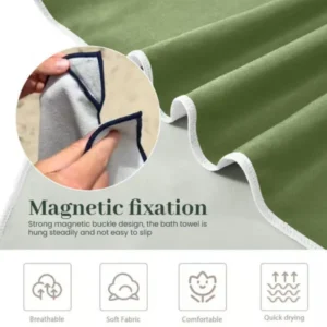 Outdoor Magnetic Bath Towel